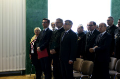 Fotogaleria z uroczystości barbórkowych w Głównym Instytucie Górnictwa z udziałem wojewody śląskiego.