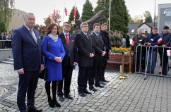 Galeria ze zdjęciami z wizyty Prezydenta Andrzeja Dudy w Wodzisławiu Śląskim, podczas której obecny był wojewoda śląski Jarosław Wieczorek /fot. A. Karendał/