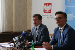 Galeria zdjęć z podpisania umowy na organizację Światowej Konferencji Antydopingowej w Katowicach /fot. A. Kucharzewska/