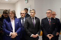 Galeria zdjęć z uroczystego otwarcia bloku operacyjnego Górnośląskiego Centrum Medycznego w Katowicach-Ochojcu /fot. A. Karendał/