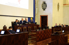 Posiedzenie WRDS w sprawie Programu dla Śląska z udziałem wiceministra rozwoju Jerzego Kwiecińskiego.