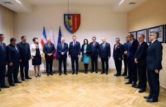 Galeria zdjęć z wizyty Prezydenta RP Andrzeja Dudy w Żorach z udziałem wojewody Jarosława Wieczorka /fot. A. Karendał/