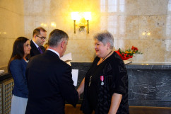Galeria zdjęć z obchodów jubileuszu 25-lecia istnienia Stałego Sądu Polubownego w Katowicach, w których udział wziął wicewojewoda śląski Mariusz Trepka.