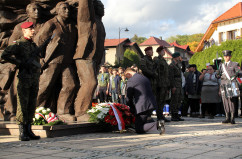 Galeria ze zdjęciami z wizyty Prezydenta Andrzeja Dudy w Wodzisławiu Śląskim, podczas której obecny był wojewoda śląski Jarosław Wieczorek /fot. A. Karendał/