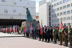 Galeria zdjęć z wojewódzkich obchodów Święta Narodowego Trzeciego Maja oraz 97. rocznicy wybuchu III powstania śląskiego /fot. A. Księżnik, A. Karendał/
