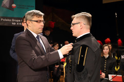 Galeria ze zdjęciami z barbórki w KWK „Murcki - Staszic” z udziałem wojewody Jarosława Wieczorka /fot. A. Karendał/