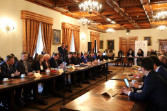 Galeria ze zdjęciami z wyjazdowego posiedzenia Sejmowej Komisji Ochrony Środowiska, Zasobów Naturalnych i Leśnictwa w województwie śląskim z udziałem wojewody Jarosława Wieczorka /fot. A. Karendał/