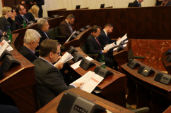 Posiedzenie WRDS w sprawie Programu dla Śląska z udziałem wiceministra rozwoju Jerzego Kwiecińskiego.