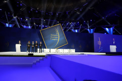 Zdjęcia z pierwszego dnia Europejskiego Kongresu Gospodarczego w Katowicach.