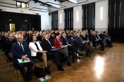 Galeria zdjęć z konferencji w Wodzisławiu Śląskim pn. „Totalitaryzm – geneza, fakty, przeciwdziałanie” /fot. Anna Karendał/