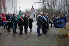 Uroczystości z okazji 12. rocznicy zawalenia się hali MTK z udziałem wicewojewody śląskiego Jana Chrząszcza.