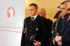Galeria zdjęć z konferencji prasowej nt. naboru wniosków dla OSP w ramach Funduszu Sprawiedliwości  /fot. A. Karendał/