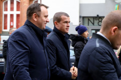 Galeria ze zdjęciami z wojewódzkich obchodów Święta Niepodległości w Katowicach z udziałem m.in. wojewody Jarosława Wieczorka /fot. A. Karendał/