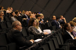 Galeria ze zdjęciami z konferencji nt. Krajowego Zasobu Nieruchomości współorganizowanej wraz z Ministerstwem Infrastruktury i Budownictwa