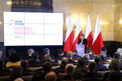 Galeria zdjęć z prezentacji Programu dla Śląska  oraz podpisania umowy w ramach programu Mieszkanie Plus w Śląskim Urzędzie Wojewódzkim /fot. A. Karendał/