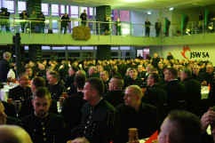 Galeria zdjęć z tradycyjnego spotkania gwarków w kopalni 