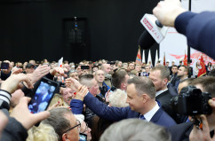 Galeria zdjęć z wizyty Prezydenta RP Andrzeja Dudy w Żorach z udziałem wojewody Jarosława Wieczorka /fot. A. Karendał/