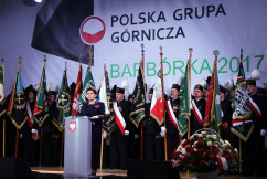 Galeria ze zdjęciami z barbórki PGG w Rudzie Śląskiej z udziałem premier Beaty Szydło /fot. A. Karendał/