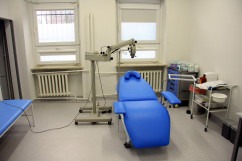 Zdjęcia z otwarcia oddziałów okulistyki oraz anestezjologii i intensywnej terapii w powiecie będzińskim.