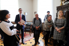Fotogaleria z Dnia Kobiet w Śląskim Urzędzie Wojewódzkim.