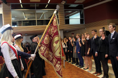Galeria zdjęć z uroczystej inauguracji roku akademickiego na Uniwersytecie Ekonomicznym w Katowicach, w której wziął udział wicewojewoda Jan Chrząszcz.