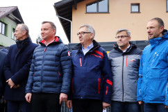 Galeria zdjęć z wizyty Prezydenta RP Andrzeja Dudy w Szczyrku i Buczkowicach /fot. A. Karendał/