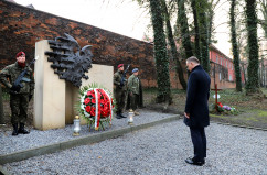 Galeria zdjęć z wizyty Prezydenta RP Andrzeja Dudy w Żorach z udziałem wojewody Jarosława Wieczorka /fot. A. Karendał/
