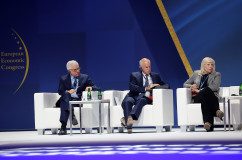Zdjęcia z pierwszego dnia Europejskiego Kongresu Gospodarczego w Katowicach.