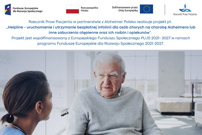 Infolinia dla osób chorych na chorobę Alzheimera i ich opiekunów