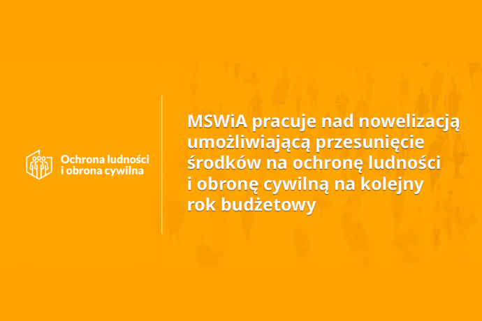 Grafika komunikat MSWiA