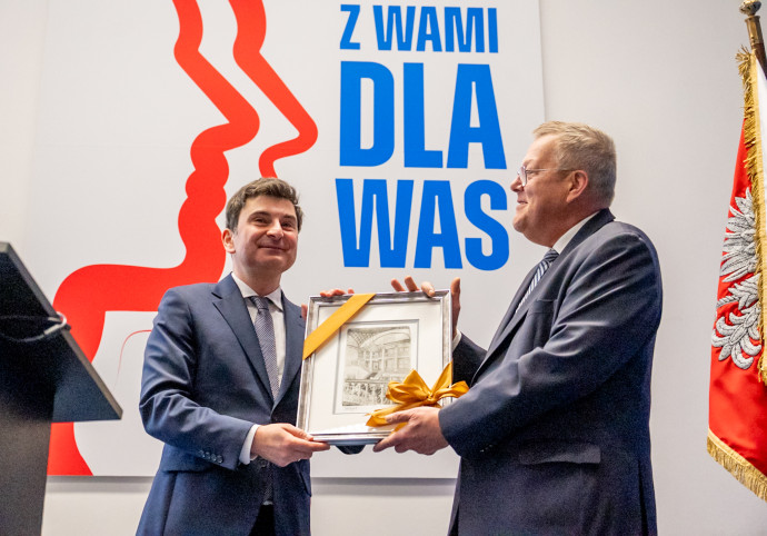 Wojewoda Śląski dziękuje Prezesowi Okręgowej Rady Lekarskiej w Katowicach.