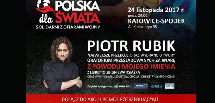 Fragment plakatu zapowiadającego koncert